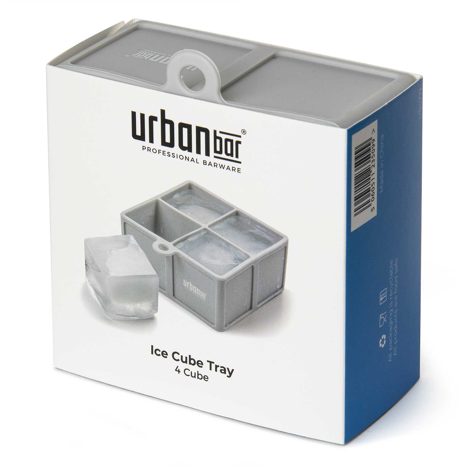 Silicone Ice Cube Tray - 4 Cube - Image 6