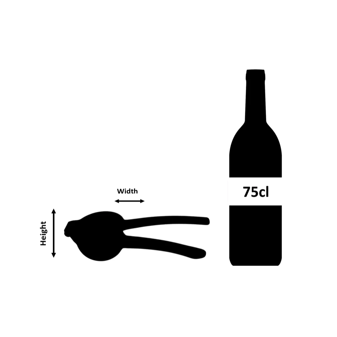 Stainless Steel Lime Squeezer 22.5cm with Lifetime Guarantee - Image 3
