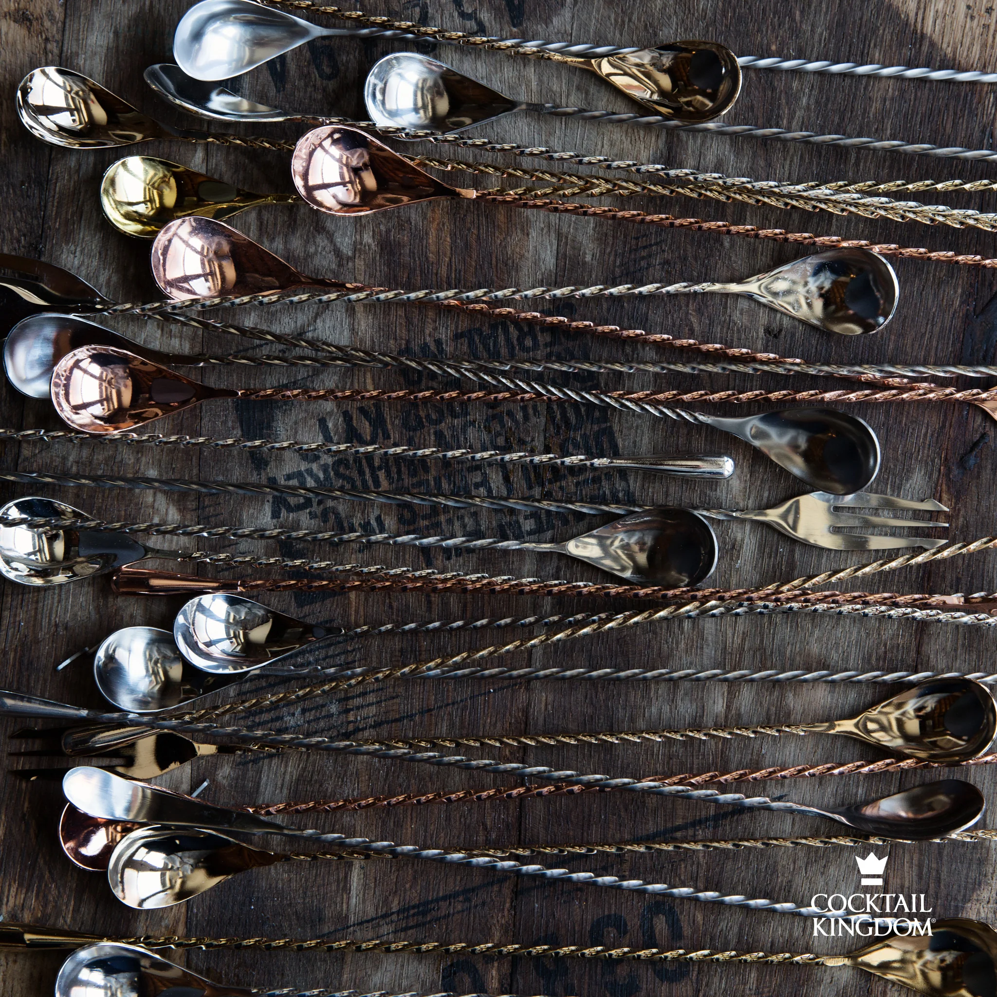 Teardrop Barspoon - Stainless Steel / 30cm - Image 3
