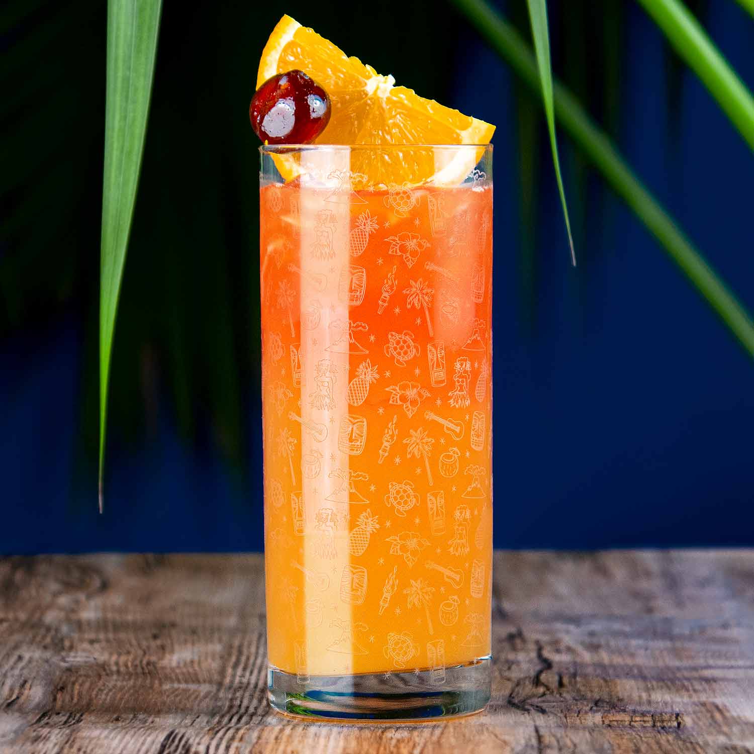 Tiki Highball Glass 30cl - Image 4