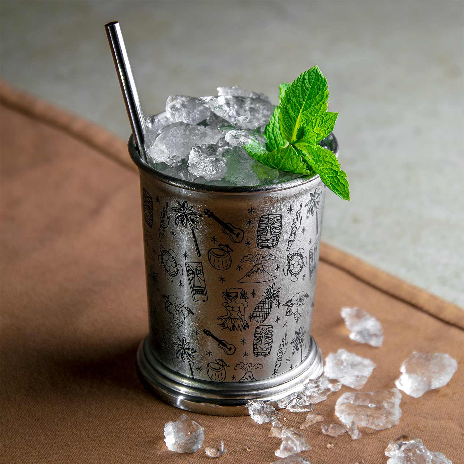 Tiki Stainless Steel Julep Cup 40cl - Image 4