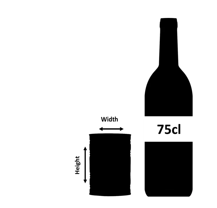 Glass Tin Can Tumbler 31cl - Image 3