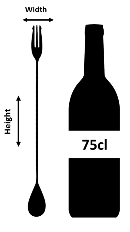 Trident Bar Spoon 30cm - Image 3