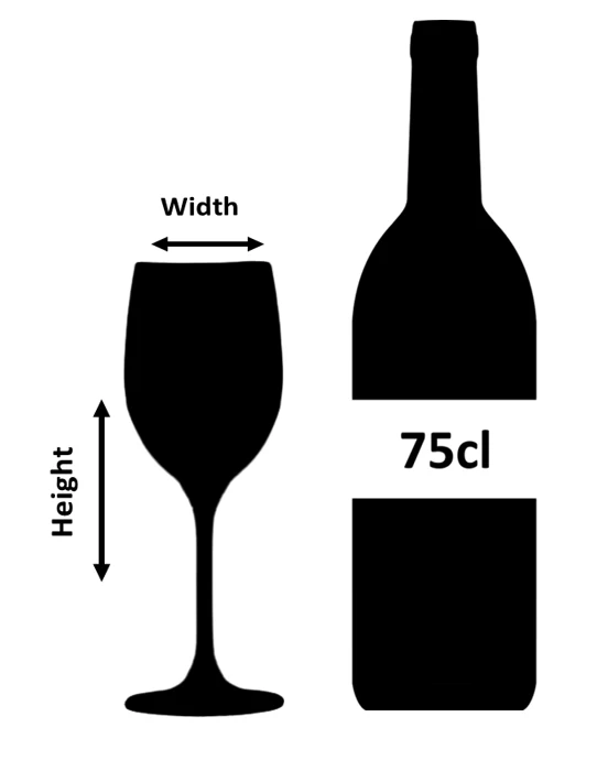 Verdot Crystal Wine Glass 24cl - Image 3