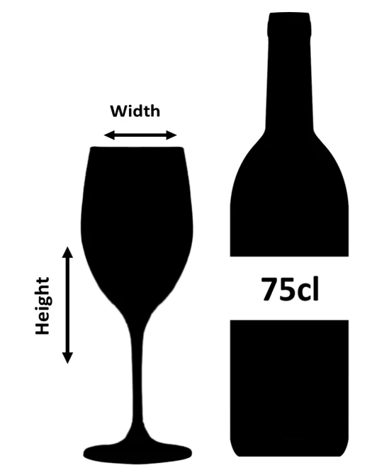 Verdot Wine Glass 35cl - Image 3