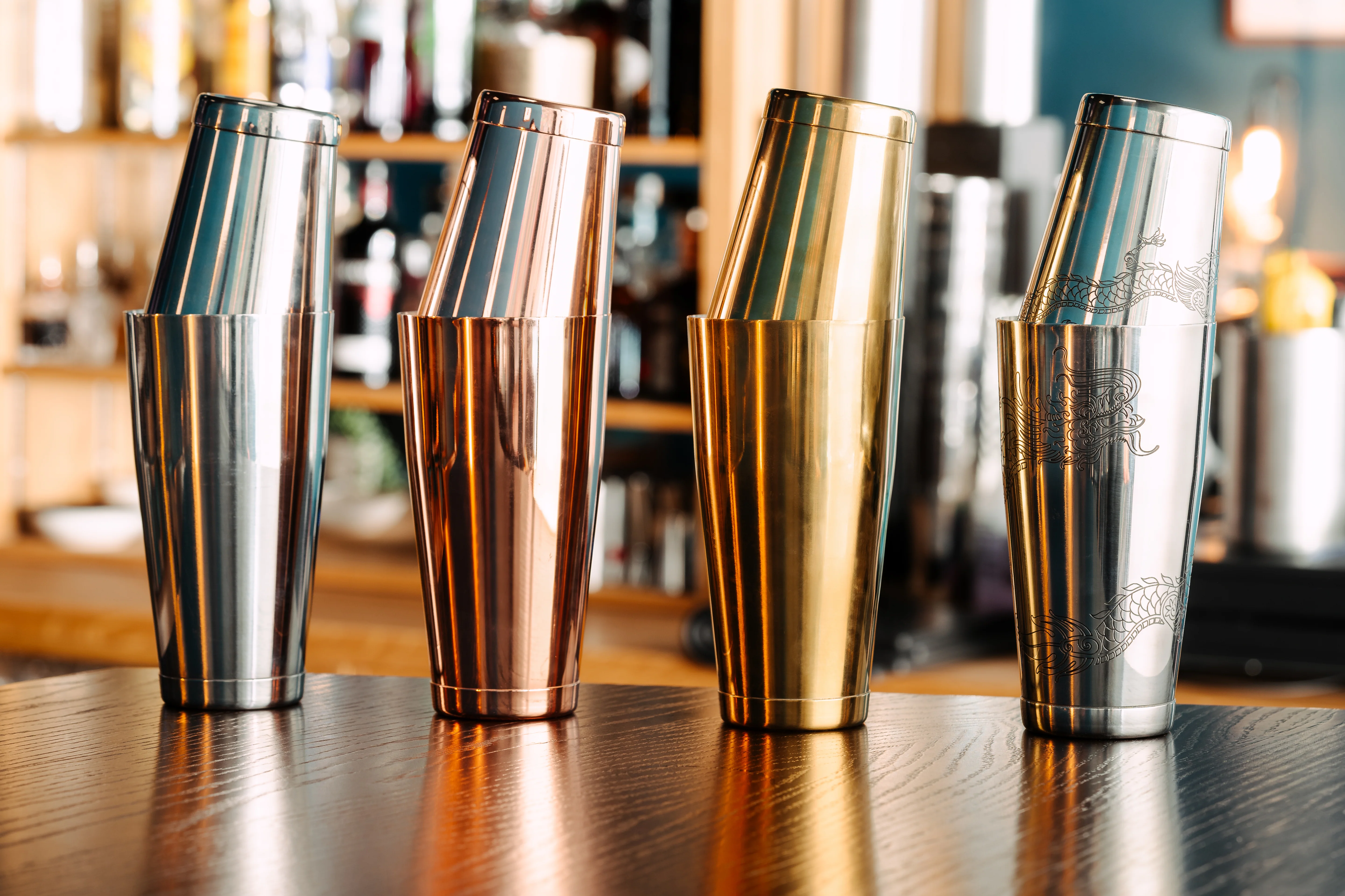 Yansheng Tin-on-Tin Stainless Steel Weighted Shaker 85cl - Image 4
